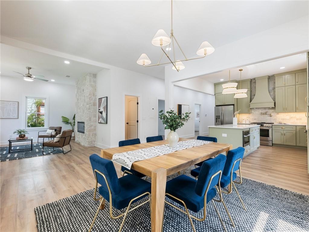 Dining room, Dill custom home