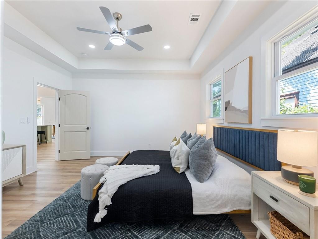 Primary bedroom, Dill custom home