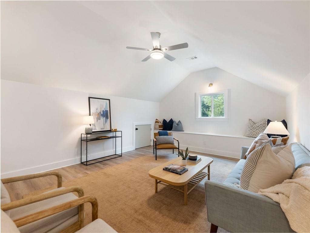 Upstairs bonus room, Dill custom home